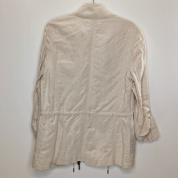 East Coast Vibes - Max Jeans Cotton Utility Safari Jacket | XS | 240408 - Picture 2 of 8